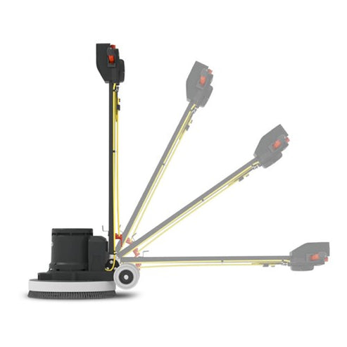 111112.jpg Numatic HFM1515-R Rotary Machine 150rpm c/w Tank & Shampoo Brush