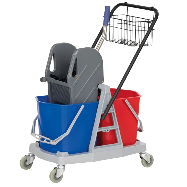 546456546.webp 34lt Double Bucket Mopping System